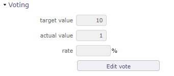 Voting section